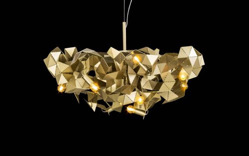 FRACTAL - FRACTAL chandelier round - 